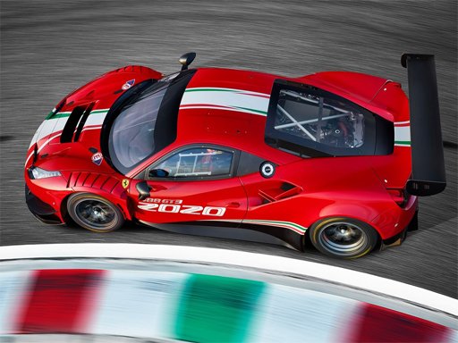 Ferrari 488 GT3 Evo Puzzle - GM — Quebra-cabeça